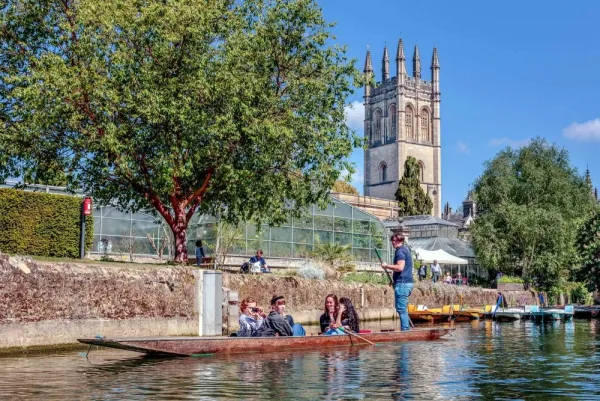 Punting in Oxford